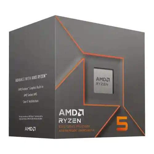 AMD Ryzen 5 8500G with Wraith Stealth Cooler, AM5, Up to 5.0GHz, 6-Core, 65W, 22MB Cache, 4nm, 8th Gen, Radeon Graphics-0