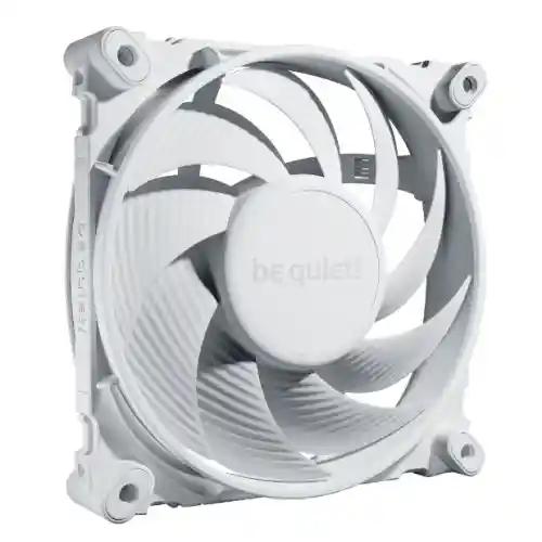 Be Quiet! (BL115) Silent Wings 4 12cm PWM High Speed Case Fan, White, Up to 2500 RPM, Fluid Dynamic Bearing-0