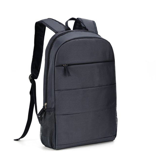 Spire 15.6" Laptop Backpack, 2 Internal Compartments, Front Pocket, Black, OEM-0