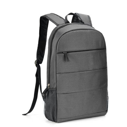 Spire 15.6" Laptop Backpack, 2 Internal Compartments, Front Pocket, Grey, OEM-0