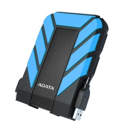 ADATA 1TB HD710 Pro Rugged External Hard Drive, 2.5", USB 3.1, IP68 Water/Dust Proof, Shock Proof, Blue - X-Case UK T/A ROG