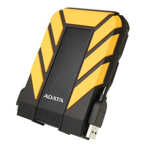ADATA 1TB HD710 Pro Rugged External Hard Drive, 2.5", USB 3.1, IP68 Water/Dust Proof, Shock Proof, Yellow - X-Case UK T/A ROG