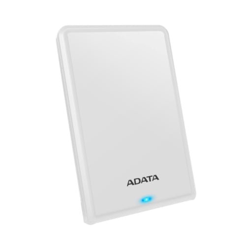 ADATA 1TB HV620S Slim External Hard Drive, 2.5", USB 3.2, 11.5mm Thick, White - X-Case UK T/A ROG