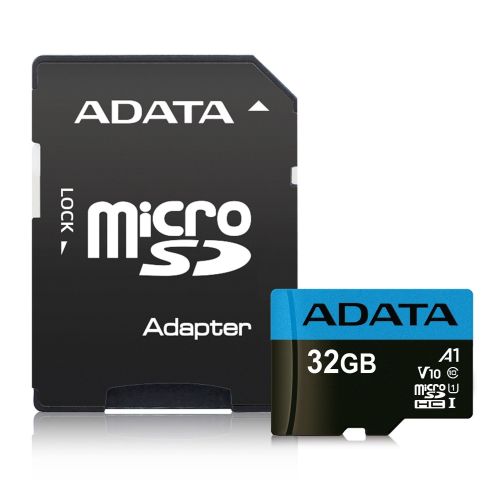 ADATA 32GB Premier Micro SD Card with SD Adapter, UHS-I Class 10 with A1 App Performance - X-Case UK T/A ROG