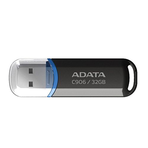 ADATA 32GB USB 2.0 Memory Pen, C906, Compact, Black & Blue - X-Case UK T/A ROG