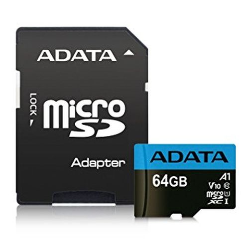 ADATA 64GB Premier Micro SDXC Card with SD Adapter, UHS-I Class 10 with A1 App Performance - X-Case UK T/A ROG