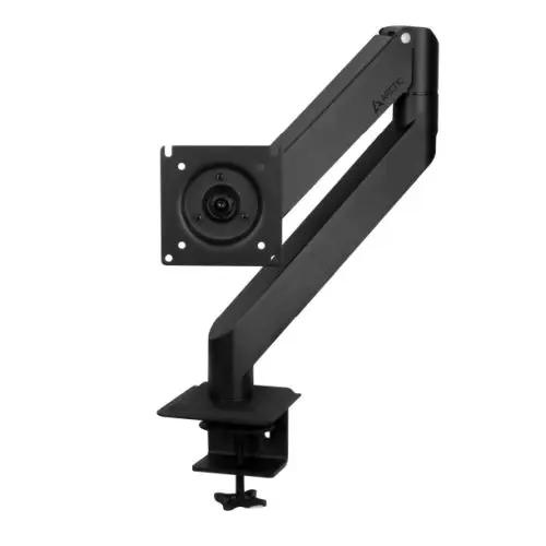 Arctic X1-3D Single Gas Spring Monitor Arm, Up to 40" Monitors / 43" Ultrawide, 180° Swivel, 360° Rotation - X-Case UK T/A ROG