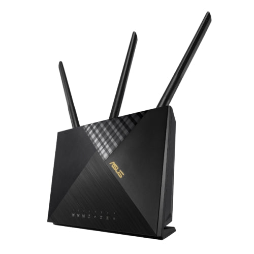 Asus (4G-AX56) Cat.6 300Mbps Dual Band AX1800 4G LTE Router, Wi-Fi 6, Captive Portal, AiProtection, 4 LAN, SIM Slot - X-Case UK T/A ROG