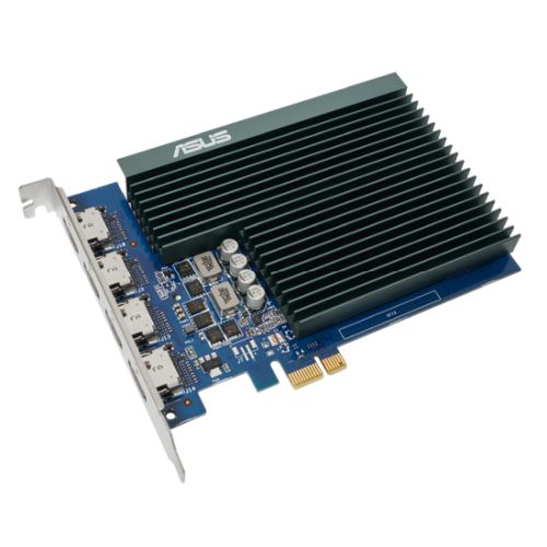 Asus GT730, 2GB DDR5, PCIe2, 4 x HDMI, 927 MHz, Passive, Single Slot - X-Case UK T/A ROG