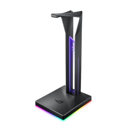 Asus ROG THRONE RGB External Soundcard & Headset Stand, Dual USB 3.1, Built-in ESS DAC and AMP, RGB Lighting - X-Case UK T/A ROG