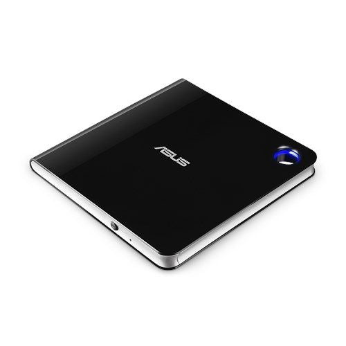Asus (SBW-06D5H-U) Ultra-slim External Blu-Ray Writer, 6x, USB 3.1 A/C, M-DISC Support, Cyberlink Power2Go 8 - X-Case UK T/A ROG