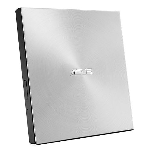 Asus (SDRW-08U8M-U) ZenDrive U8M External Ultra-Slim 8X DVD Writer, USB Type-C, M-DISC Support, Silver - X-Case UK T/A ROG