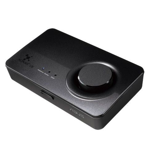 Asus Xonar U5 5.1-Channel USB Sound Card & Headphone Amplifier, 192kHz/24-bit HD Sound, Sonic Studio Suite - X-Case UK T/A ROG