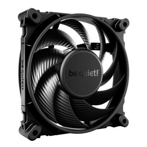 Be Quiet! (BL094) Silent Wings 4 12cm PWM High Speed Case Fan, Black, Up to 2500 RPM, Fluid Dynamic Bearing - X-Case UK T/A ROG