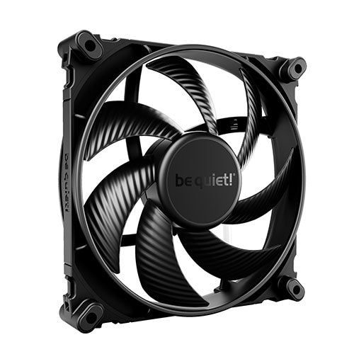 Be Quiet! (BL097) Silent Wings 4 14cm PWM High Speed Case Fan, Black, Up to 1900 RPM, Fluid Dynamic Bearing - X-Case UK T/A ROG