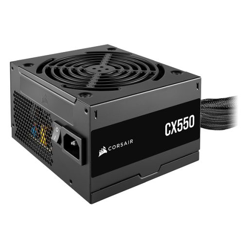Corsair 550W CX550 PSU, Fully Wired, 80+ Bronze, Thermally Controlled Fan - X-Case UK T/A ROG