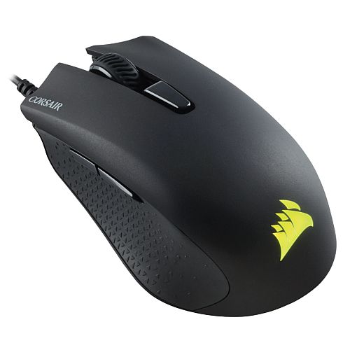 Corsair Harpoon Pro RGB FPS/MOBA Lightweight Optical Gaming Mouse, Omron Switches, 12000 DPI, 6 Programmable Buttons - X-Case UK T/A ROG