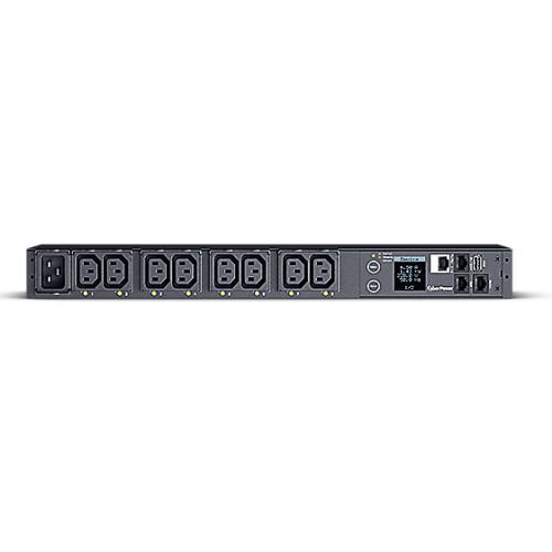 CyberPower PDU81005 Switched Metered-by-Outlet Power Distribution Unit, 1U Rackmount, 1x IEC C20 Input, 8 Outlets, Real-Time Local/Remote Monitoring & Switching, LCD Display - Rusty Old Gamers