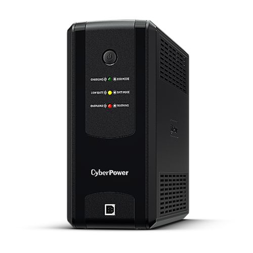 CyberPower UT 1050VA Line Interactive Tower UPS, 630W, LED Indicators, 6x IEC, AVR Energy Saving, Up to 1Gbps Ethernet - X-Case UK T/A ROG