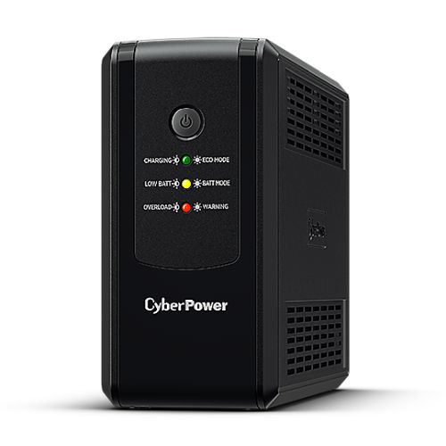 CyberPower UT 650VA Line Interactive Tower UPS, 360W, LED Indicators, 4x IEC, AVR Energy Saving, Up to 1Gbps Ethernet - X-Case UK T/A ROG