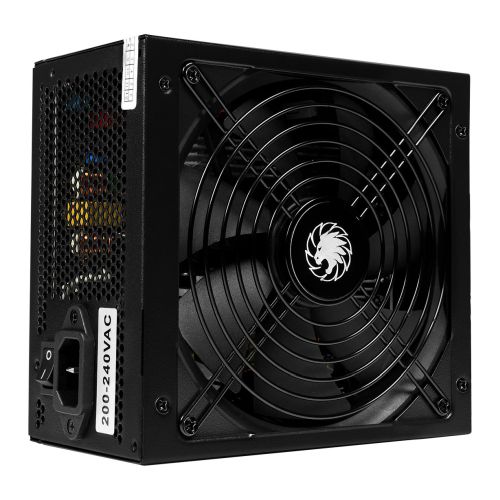 GameMax 600W RPG Rampage PSU, Full Wired, Silent Fan, 80+ Bronze, Flat Black Cables, Power Lead Not Included - X-Case UK T/A ROG