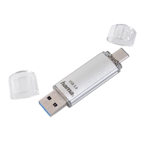 Hama C-Laeta 32GB USB-A/USB-C Memory Pen, Metal Casing, OTG, 40 MB/s - X-Case UK T/A ROG