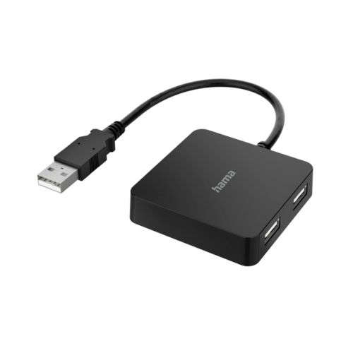 Hama External 4-Port USB 2.0 Hub, USB Powered - X-Case UK T/A ROG