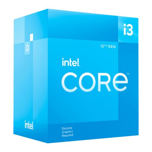 Intel Core i3-12100F CPU, 1700, 3.3 GHz (4.3 Turbo), Quad Core, 58W, 12MB Cache, Alder Lake, No Graphics - X-Case UK T/A ROG