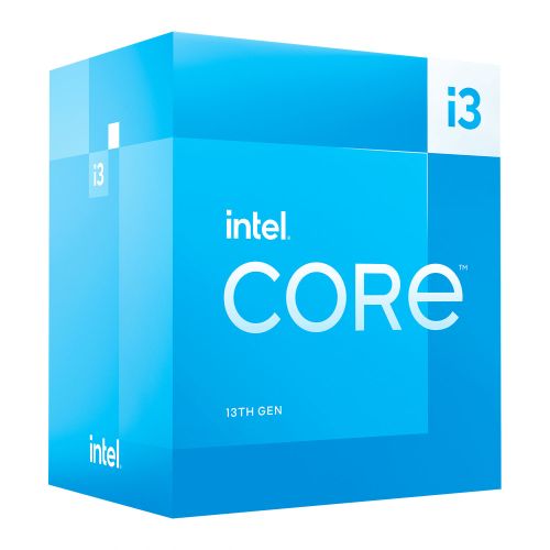 Intel Core i3-13100 CPU, 1700, 3.4 GHz (4.5 Turbo), Quad Core, 60W (89W Turbo), 10nm, 12MB Cache, Raptor Lake - X-Case UK T/A ROG