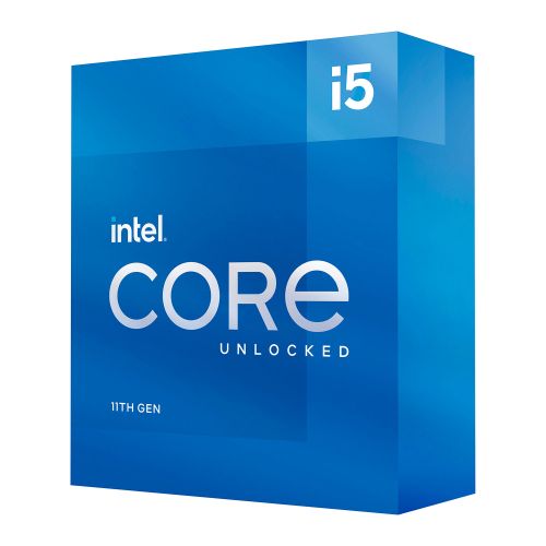Intel Core i5-11600K CPU, 1200, 3.9 GHz (4.9 Turbo), 6-Core, 125W, 14nm, 12MB Cache, Overclockable, Rocket Lake, NO HEATSINK/FAN - X-Case UK T/A ROG