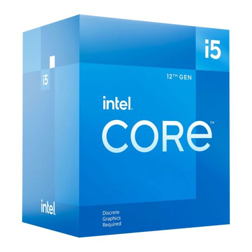 Intel Core i5-12400F CPU, 1700, 2.5 GHz (4.4 Turbo), 6-Core, 65W, 18MB Cache, Alder Lake, No Graphics - X-Case UK T/A ROG