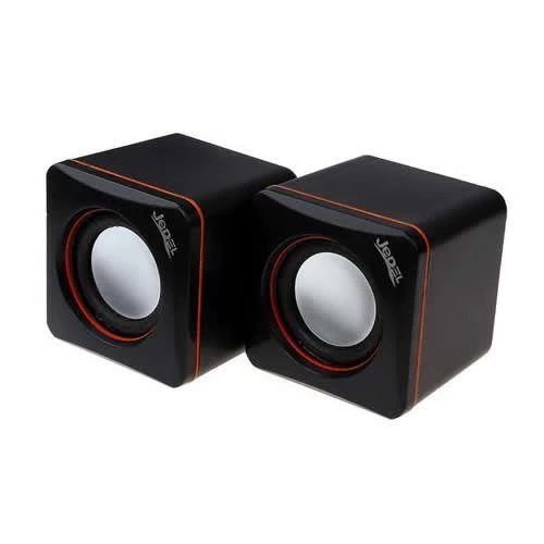 Jedel 2.0 Mini Stereo Speakers, 3W x2, Black - X-Case UK T/A ROG