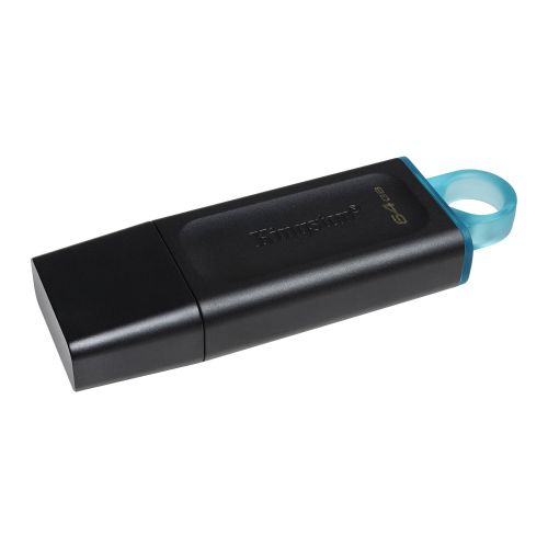 Kingston 64GB USB 3.2 Gen1 Memory Pen, DataTraveler Exodia, Cap, Key Ring - X-Case UK T/A ROG