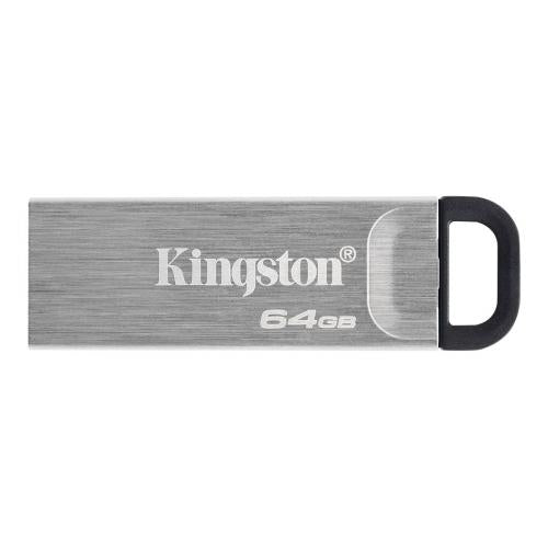 Kingston 64GB USB 3.2 Gen1 Memory Pen, DataTraveler Kyson, Metal Capless Design, R/W 200/60 MB/s - X-Case UK T/A ROG