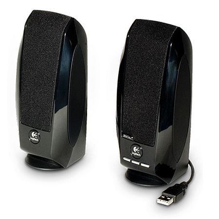 Logitech S150 2.0 Digital Speaker System, 5W RMS, Black, USB, Brown Box - X-Case UK T/A ROG