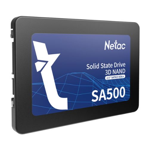 Netac 128GB SA500 SSD, 2.5", SATA3, 3D NAND, R/W 500/400 MB/s, 7mm - X-Case UK T/A ROG