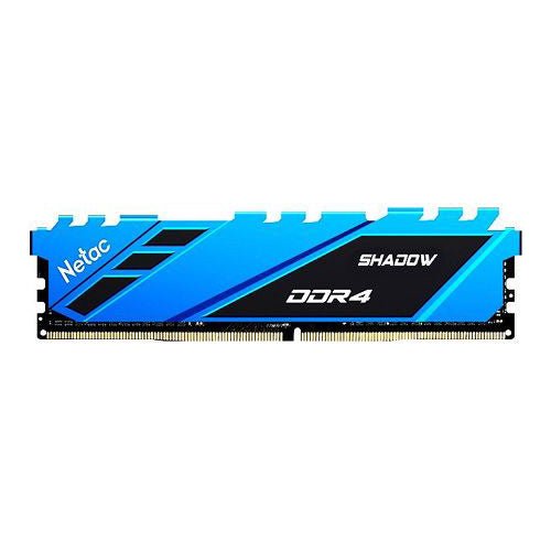Netac Shadow Blue, 8GB, DDR4, 3200MHz (PC4-25600), CL16, DIMM Memory - X-Case UK T/A ROG