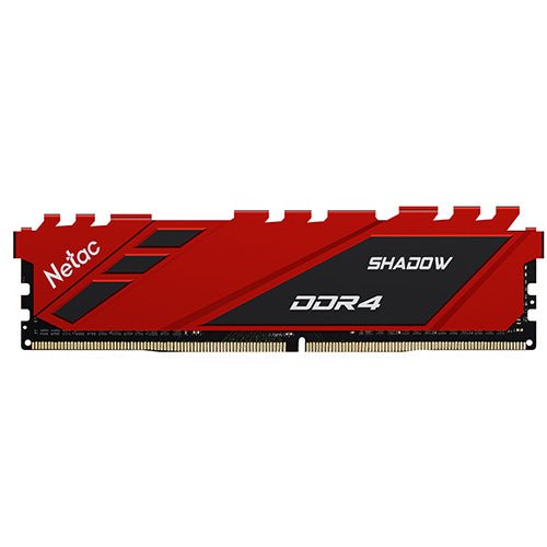 Netac Shadow Red, 8GB, DDR4, 3200MHz (PC4-25600), CL16, DIMM Memory - X-Case UK T/A ROG