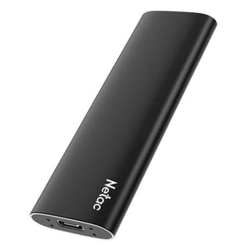 Netac Z Slim 1TB M.2 External SSD, USB 3.2 Gen2 Type-C, Up to 550MB/s, Aluminium - X-Case UK T/A ROG