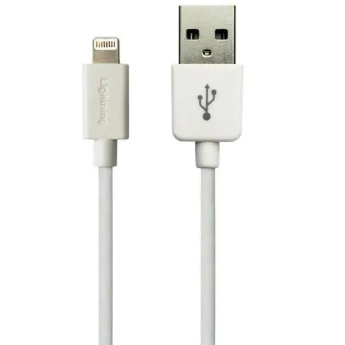 Sandberg Apple Approved Lightning Cable, 1 Metre, White, 5 Year Warranty - X-Case UK T/A ROG
