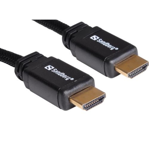 Sandberg HDMI 2.0 Cable, 1 Metre, Ultra High Speed, 4K Res, 5 Year Warranty - X-Case UK T/A ROG