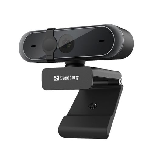 Sandberg USB FHD Webcam Pro, 5MP, Omni-directional Mics, HD Video Calling, Autofocus & Light Correction, 80° Viewing Angle, 5 Year Warranty - X-Case UK T/A ROG