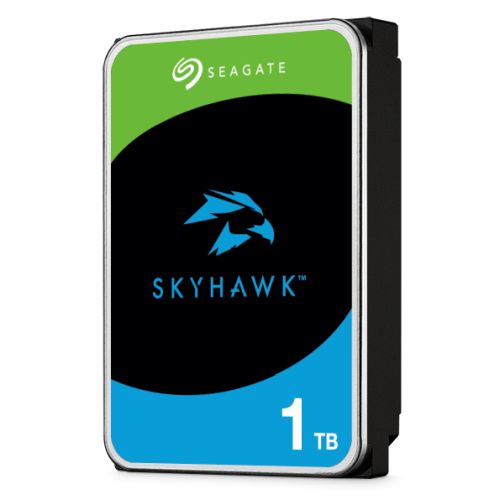 Seagate 3.5", 1TB, SATA3, SkyHawk Surveillance Hard Drive, 256MB Cache, 8 Drive Bays Supported, 24/7, CMR, OEM - X-Case UK T/A ROG