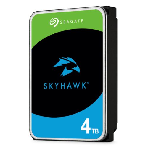 Seagate 3.5", 4TB, SATA3, SkyHawk Surveillance Hard Drive, 256MB Cache, 16 Drive Bays Supported, 24/7, CMR, OEM - X-Case UK T/A ROG