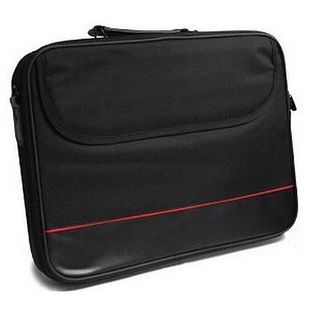 Spire 15.6" Laptop Carry Case, Black with front Storage Pocket - X-Case UK T/A ROG