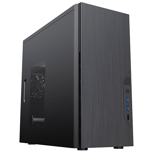Spire Course Micro ATX Case, Brushed Aluminium Front, 1 Fan, 2x USB 3.0 - X-Case UK T/A ROG