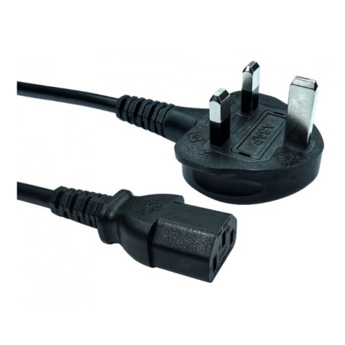Spire UK Power Lead, Kettle Lead, Moulded Plug, 5A, 1.8 Metres - X-Case UK T/A ROG
