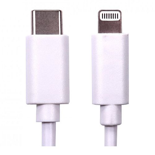 Spire USB-C to Lightning Cable, MFI Certified, 2 Metres, White - X-Case UK T/A ROG