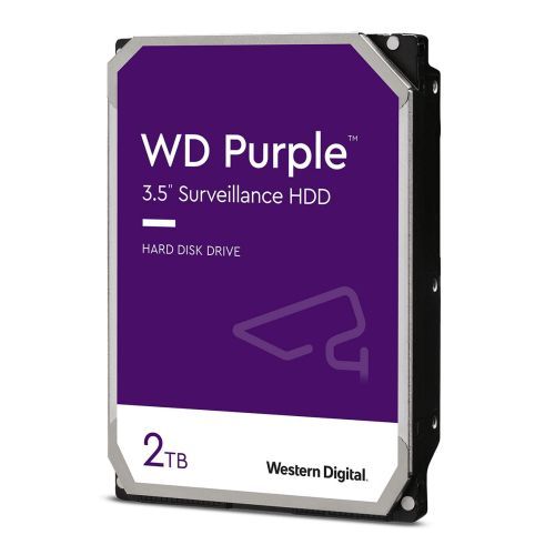 WD 3.5", 2TB, SATA3, Purple Surveillance Hard Drive, 64MB Cache, OEM - X-Case UK T/A ROG