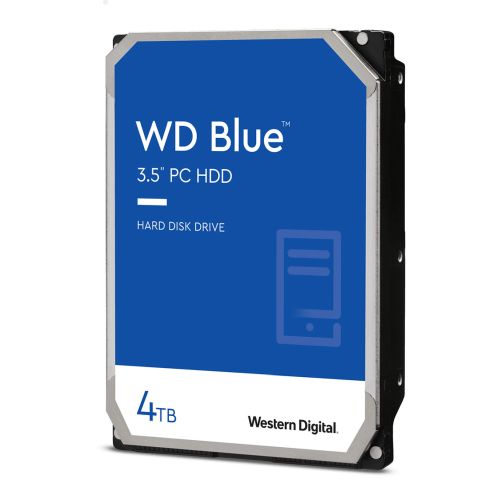 WD 3.5", 4TB, SATA3, Blue Series Hard Drive, 5400RPM, 256MB Cache, OEM - X-Case UK T/A ROG